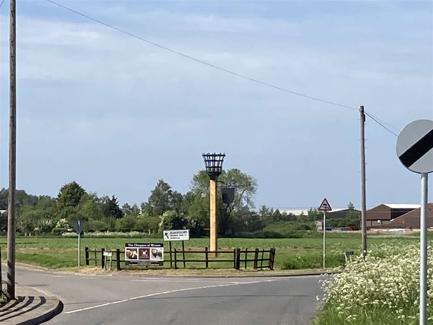 A Jubilee beacon has been installed in Moulton (56689412)