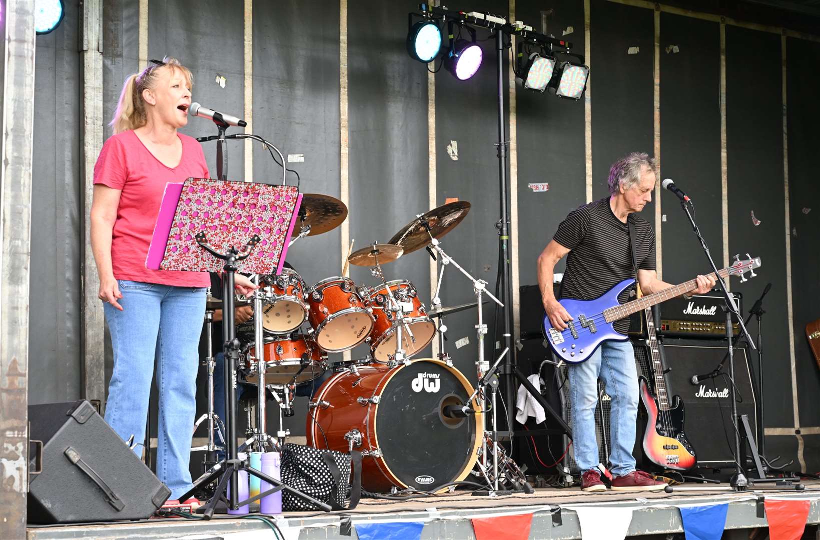A band playing at the event Mullerd at the Mill