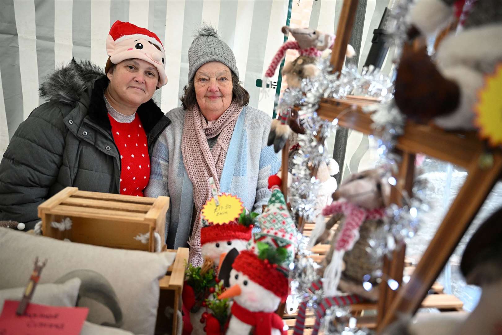 Mary Broome (left) and Libby Perry (right).