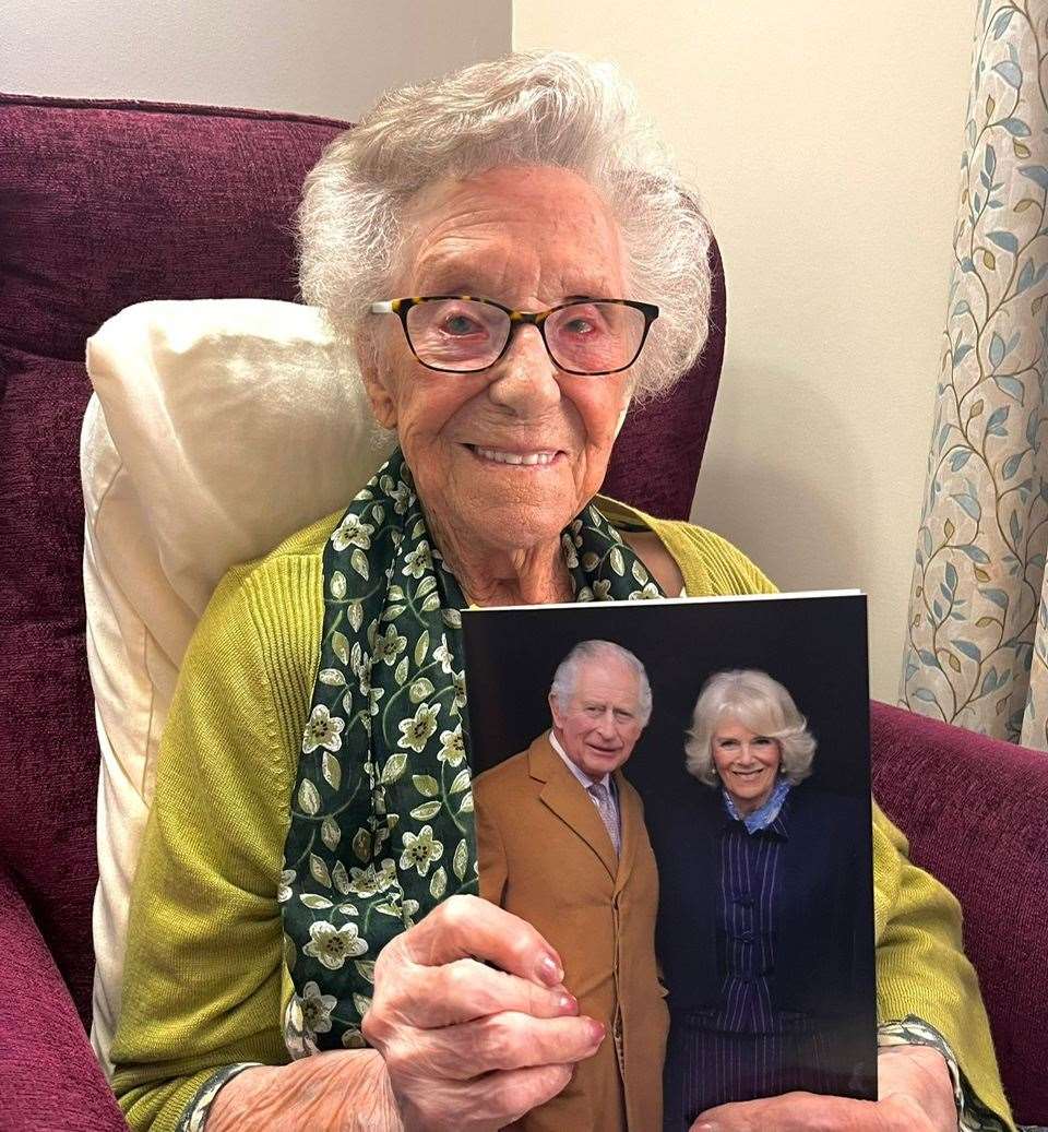 Nancy Titman celebrates her 106th birthday