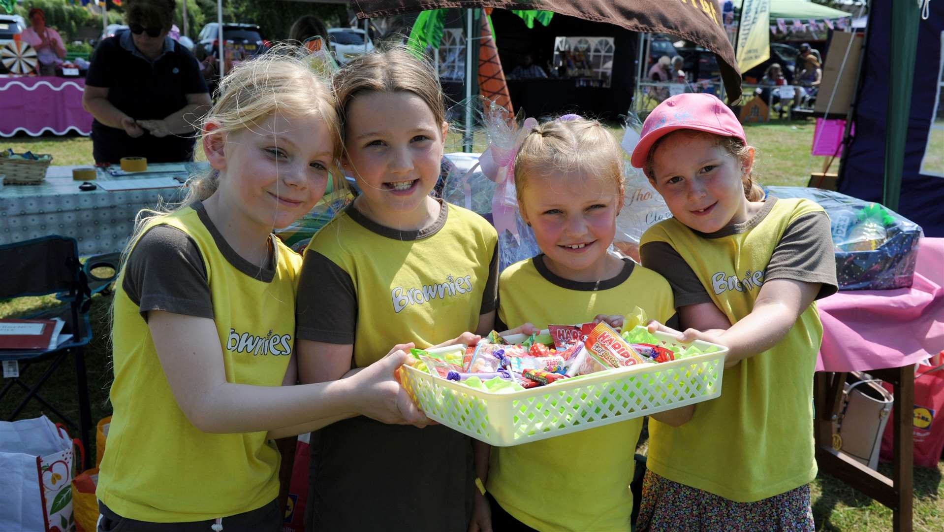 Lani (9) Mia (9) Meila (7) Lucy (9) at the event