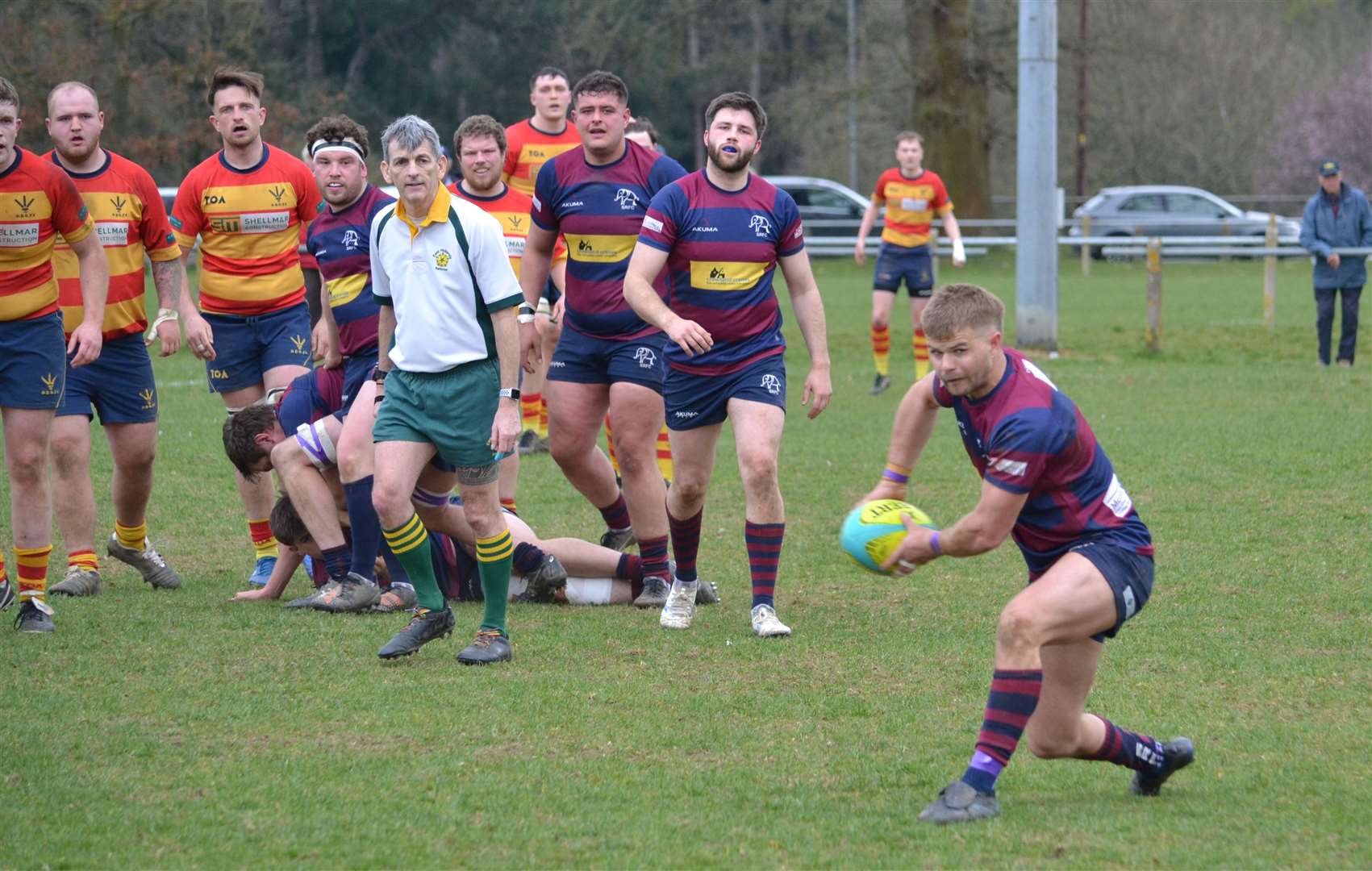 Action from Spalding's away draw with Stockwood Park. Photo: John Constable