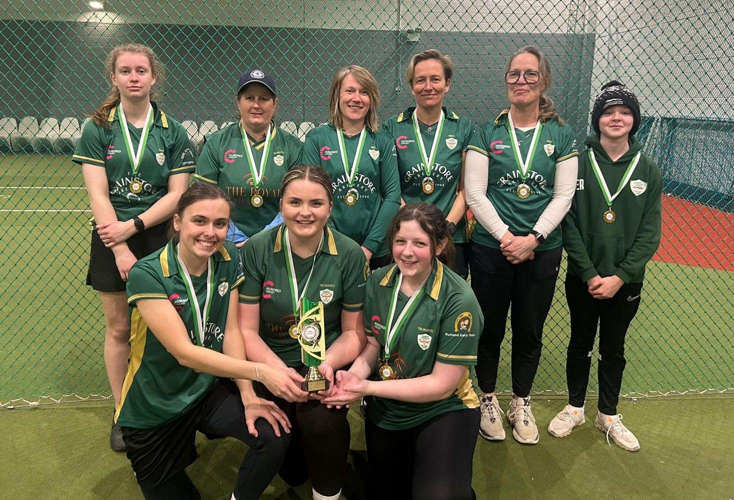 Market Overton have won the Leicestershire Women's Indoor Performance League.