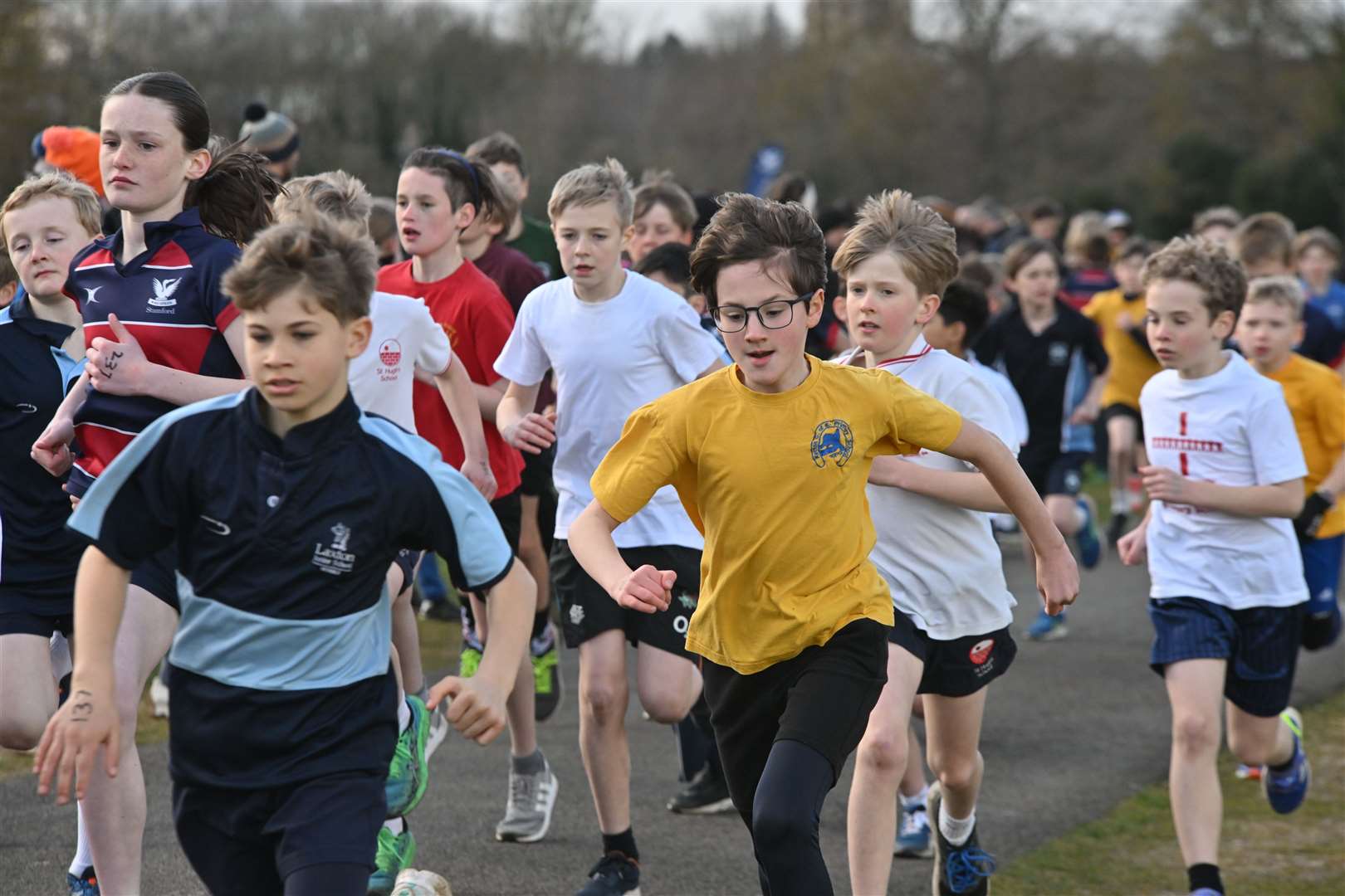 The 2.2km race