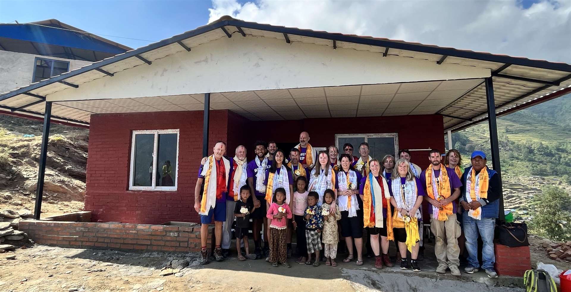 The Nepalese health centre team