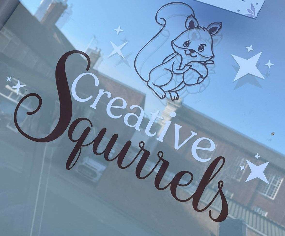 Creative Squirrels in Bourne