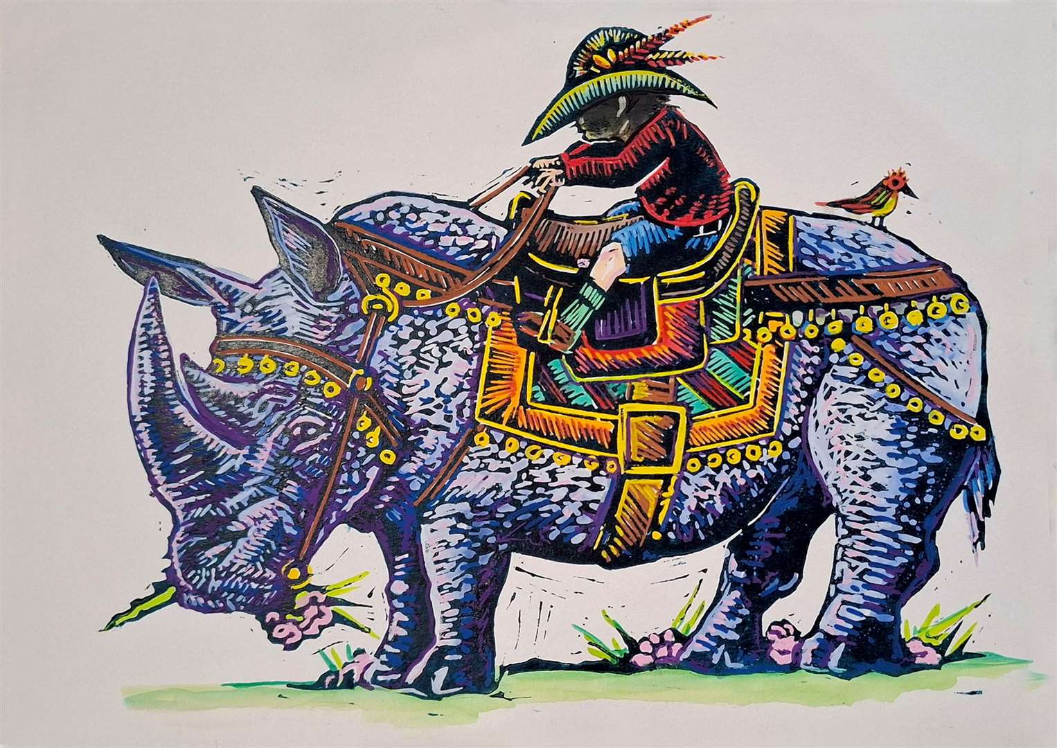 Local artists will guide visitors through various printmaking techniques. Photo: Supplied