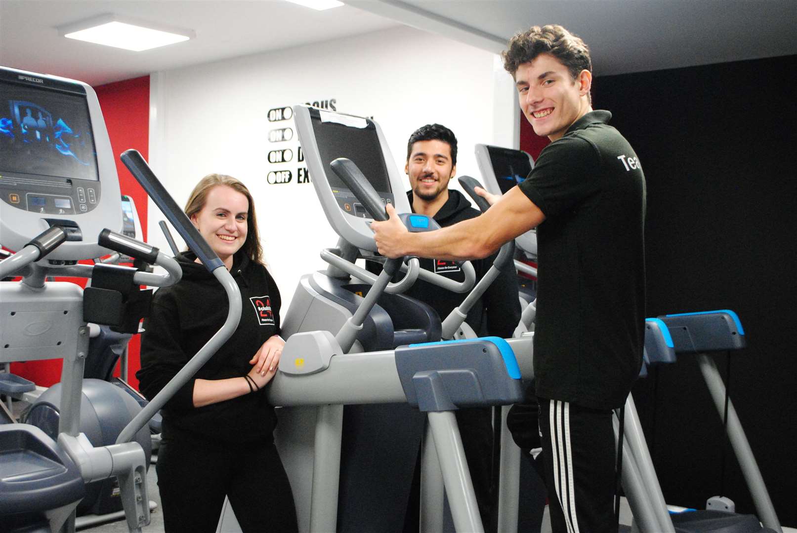 The new gym opened last month. (19124649)
