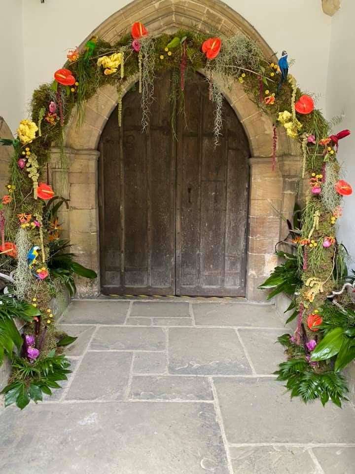 Flower festival at St Swithun’s Church, Long Bennington (50716458)