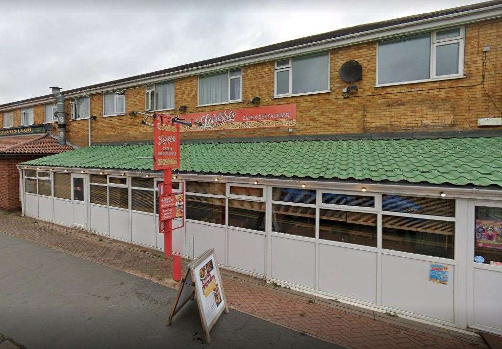 Larissa Cafe Restaurant, Trunch Lane, Chapel St Leonards. Photo: Google
