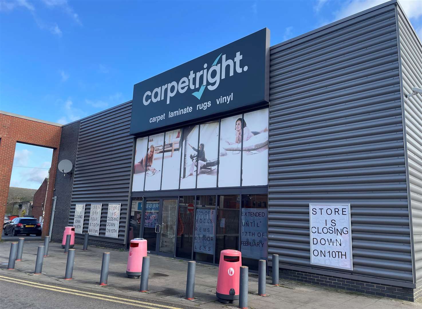 The former CarpetRight showroom will become a gym