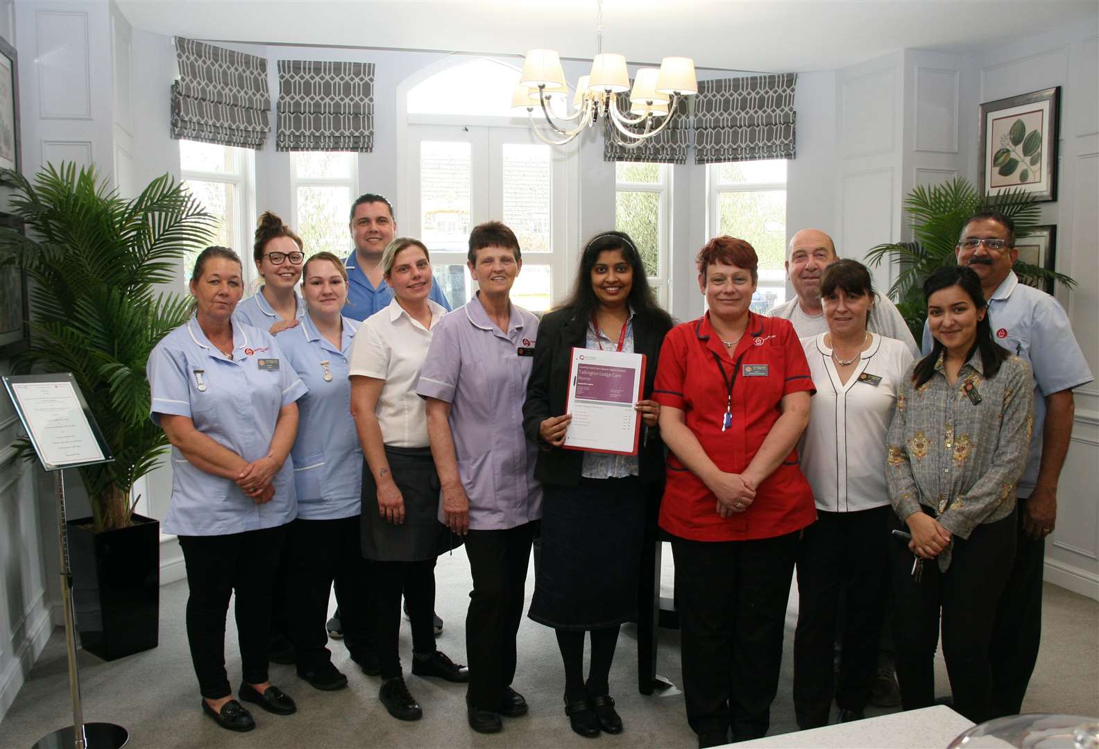 Staff and management at Tallington Lodge (10017001)