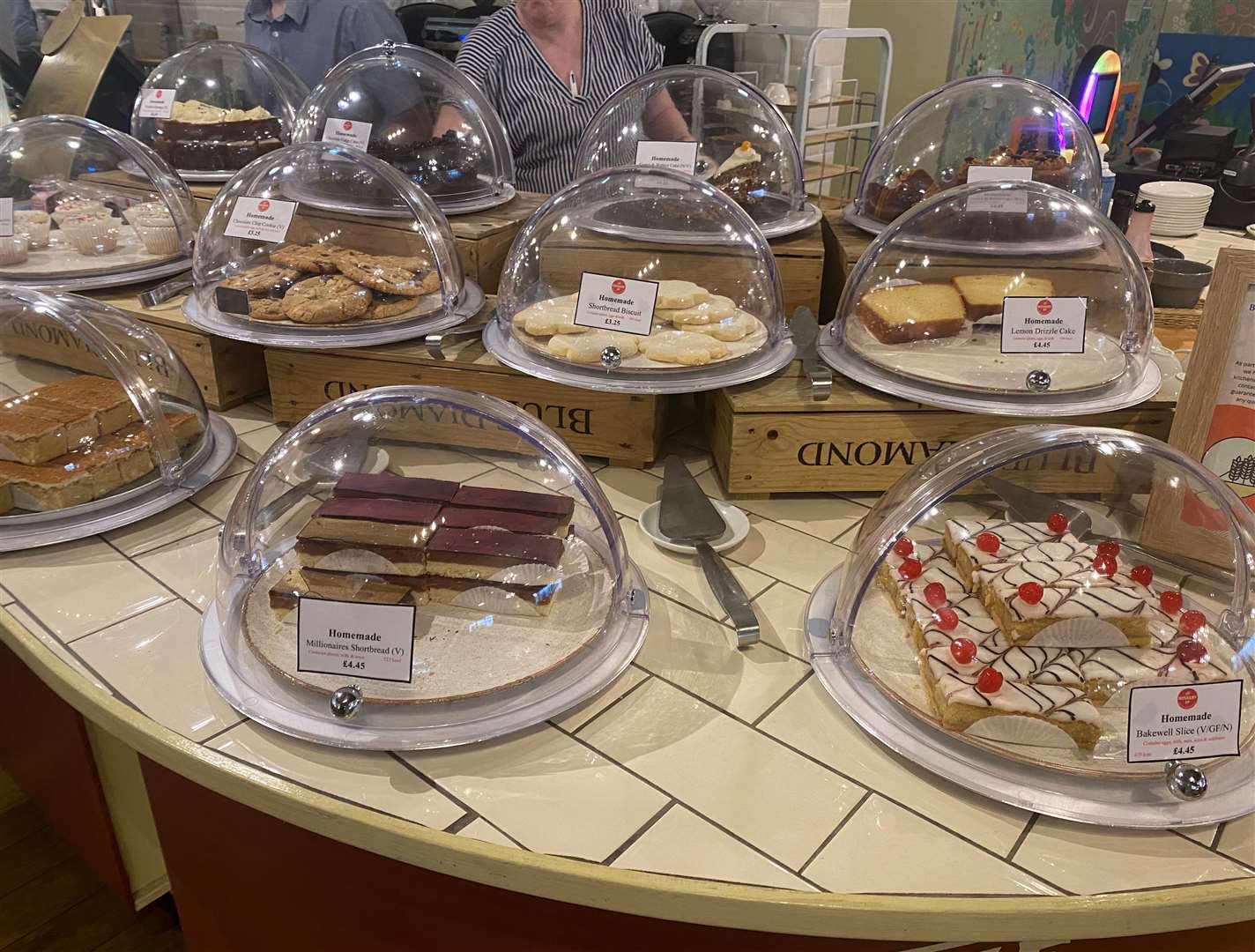 The Noshery offers a range of homemade sweet treats