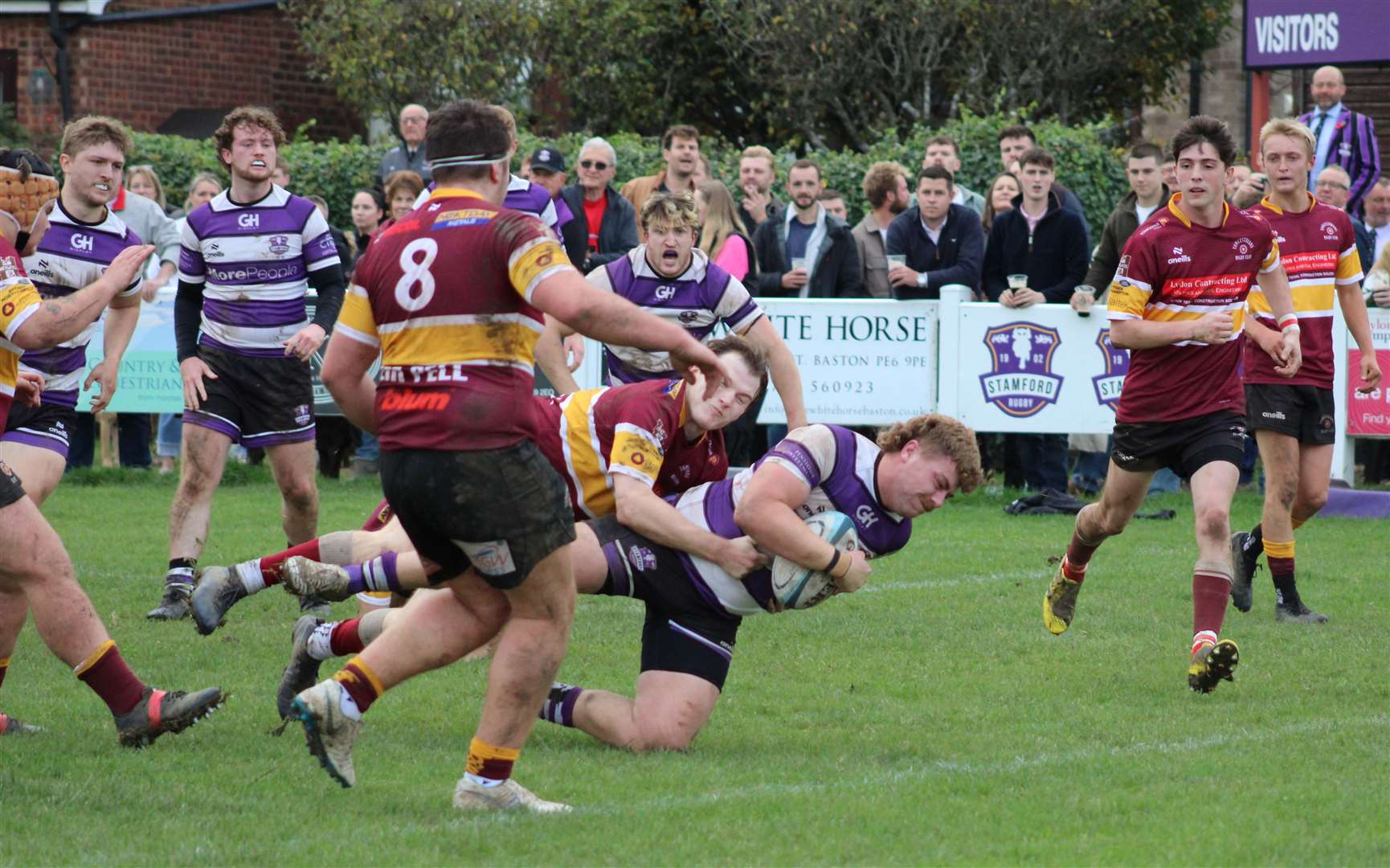 Stamford defeated Towcester on Saturday. Photo: Darren Dolby