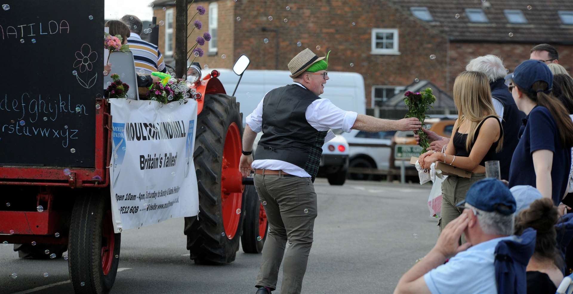 The Matilda themed float