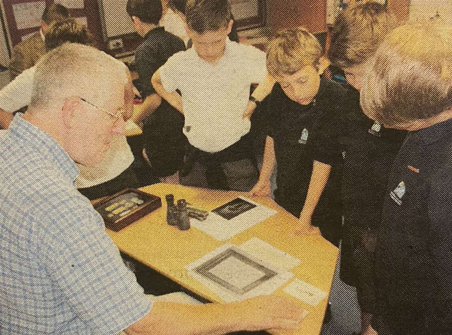 Artefacts help to bring the First World War to life for the pupils 10 years ago.