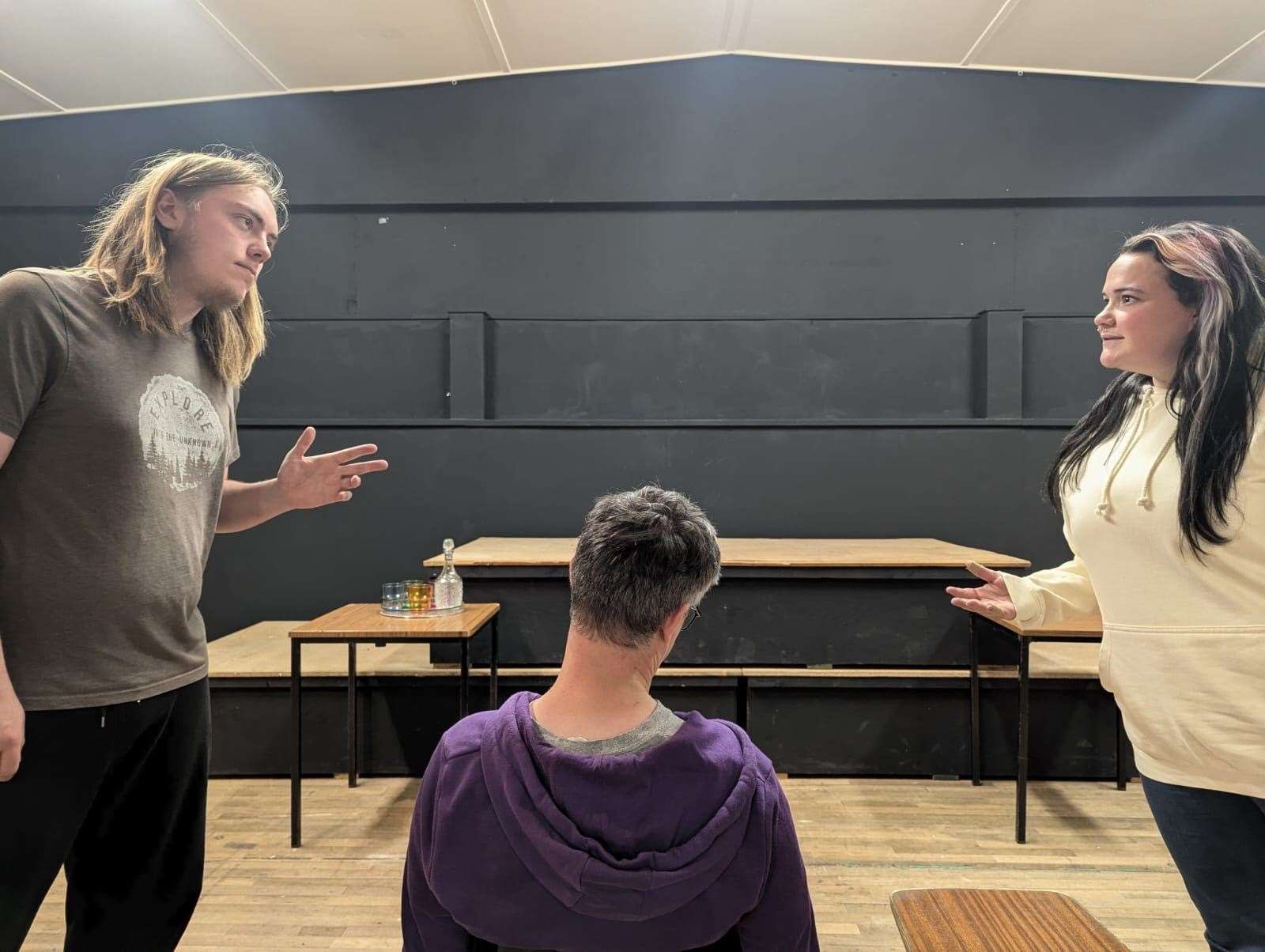 SADOS members in rehearsal for Agatha Christie's The Unexpected Guest which is coming to the South Holland Centre. PHOTOS: SUBMITTED