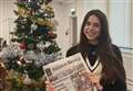 Reporter has reason to celebrate