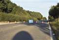 Minor injuries in two-vehicle crash which closed road 