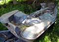 Sunken boat is raised by Melton and Oakham Waterways Society
