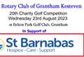 Rotary Club to host 20th charity golf day for local hospice