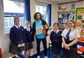Body coach Joe Wicks visits youngsters at village primary school on UK book tour 