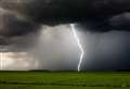 Yellow weather warning issued for thunderstorms