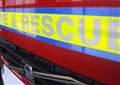 Firefighters tackle tractor blaze