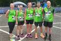 Club members run round reservoir