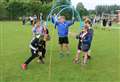 Pupils enjoy den building fun