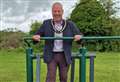Mayor puts new outdoor gym through its paces