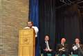 Netflix star Simeon Dyer speaks at awards 