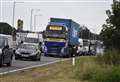 Road crash causing 8-mile tailbacks on A1 at Colsterworth 