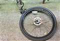 All but the front wheel of schoolboy’s bike stolen in broad daylight