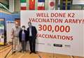 300,000th Covid vaccination given at the Meres