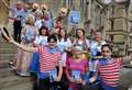 The Gondoliers grace town high street