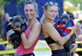 Dogs kept it cool – and had a ball
