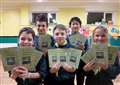 Published book and writing badges for Barrowby scouts