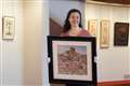 Charlie Rennie Mackintosh painting of French village fetches £150,000 at auction