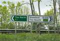 Two-vehicle crash on A1