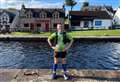Town club member attempts to run length of Great Britain