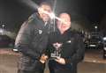 Grantham Town manager and former England footballer Carlton Palmer donates signed autobiographies for charity night 