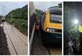 Photos: Flooding and landslide affecting rail service 