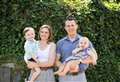 Family of two-year-old with brain tumour supports cancer charity