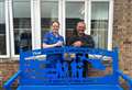Business donates NHS bench to hospital garden