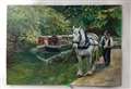 Artist selling works to raise money for canal society