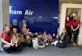 Children ‘ready for take off’ in mock-up aircraft cabin