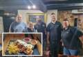 Eating challenge at village pub goes viral