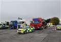 Police stop abnormal loads at A1 services