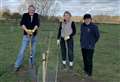Fruits of village labour can be seen in growing community orchard
